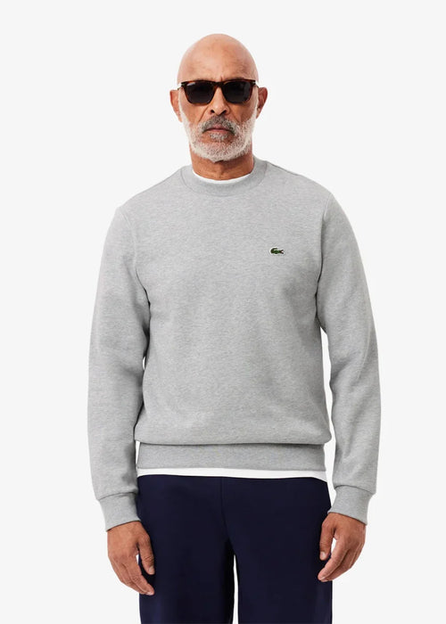 Sweat Lacoste gris - French Destock