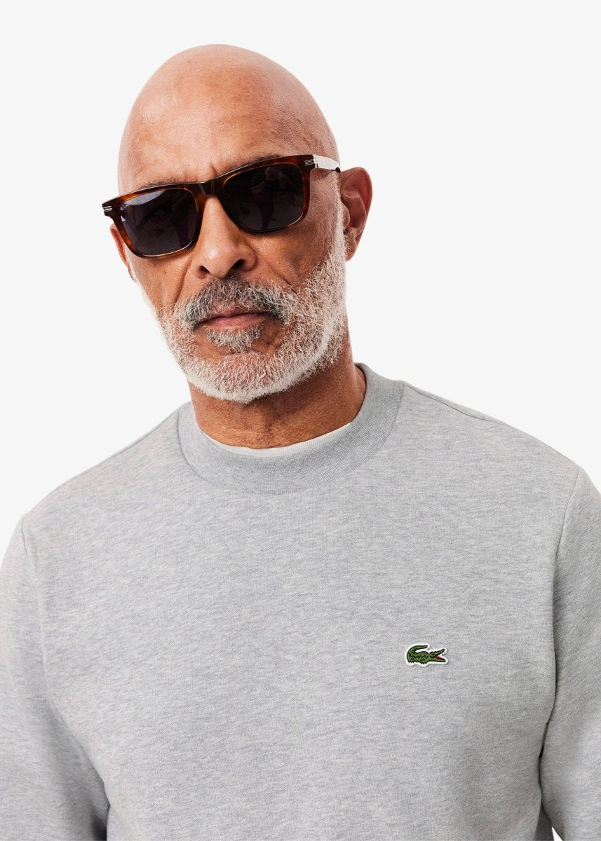 Sweat Lacoste gris - French Destock