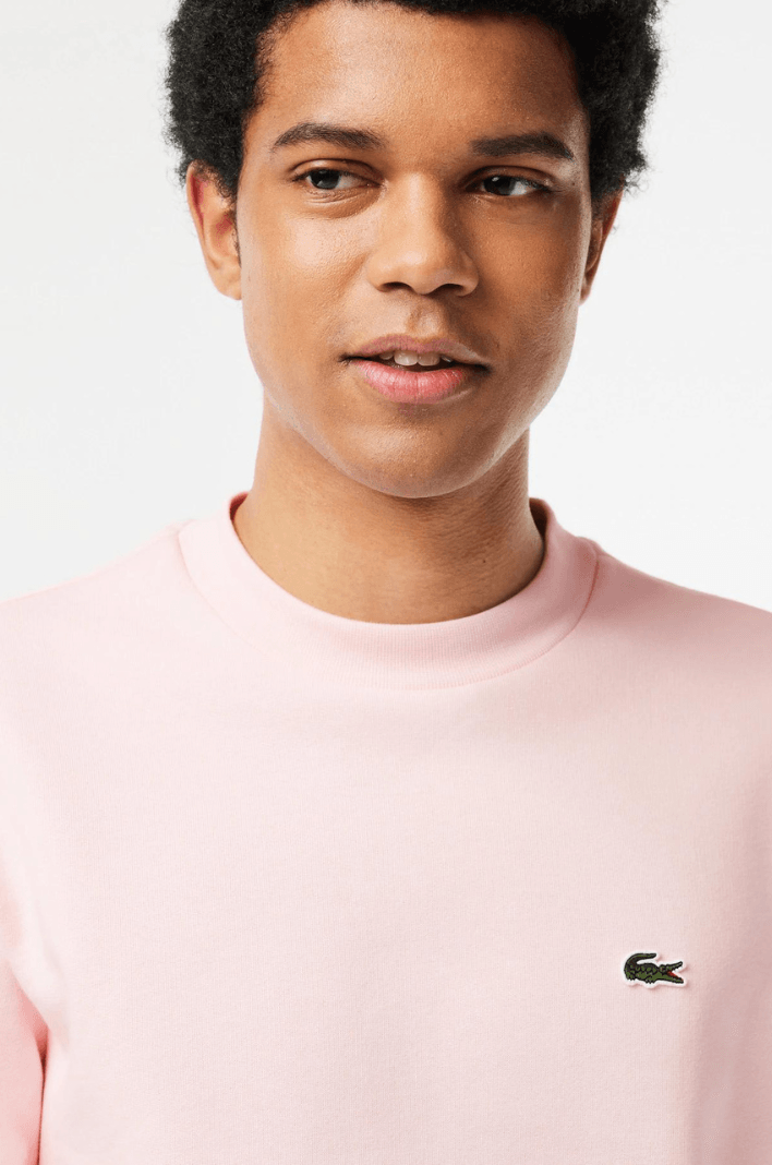 Sweat Lacoste rose - French Destock