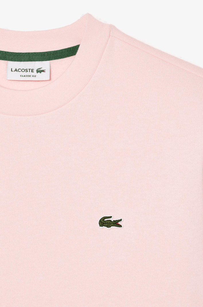 Sweat Lacoste rose - French Destock