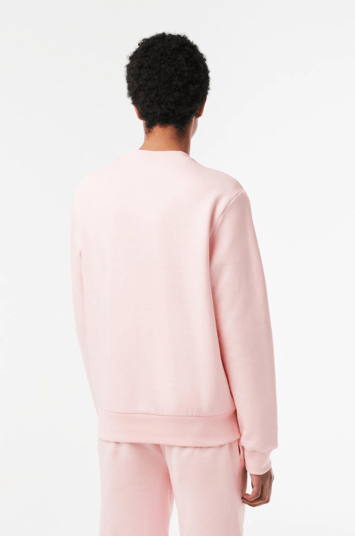 Sweat Lacoste rose - French Destock