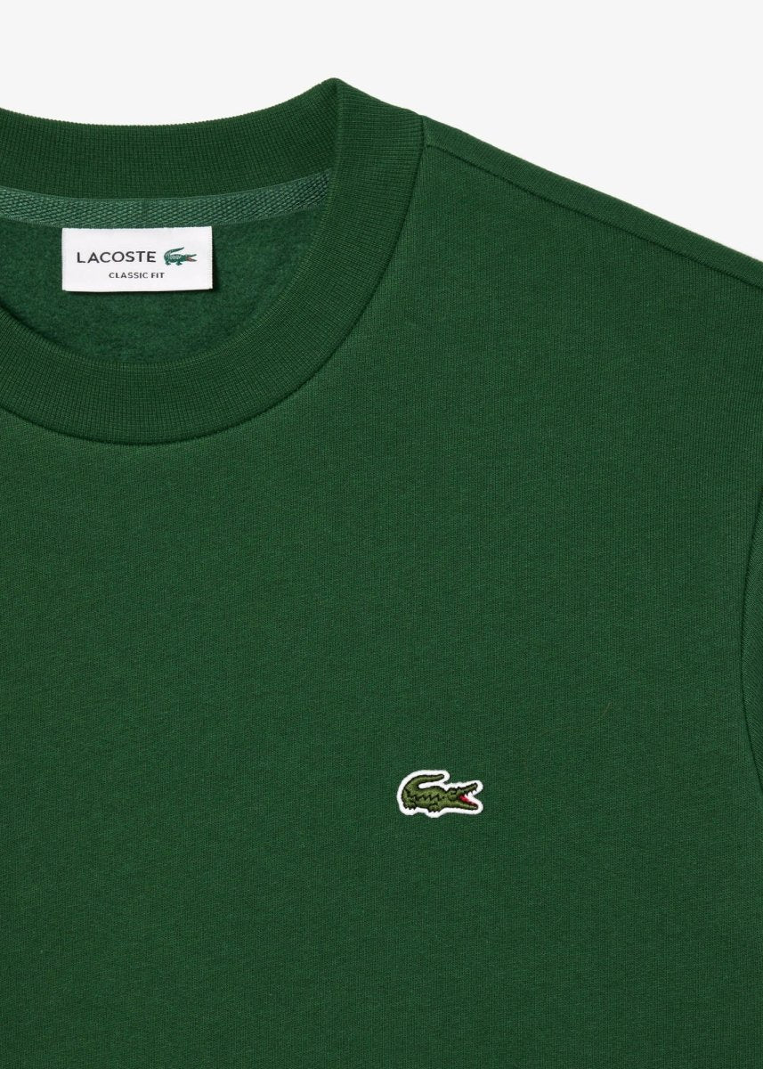 Sweat Lacoste vert - French Destock