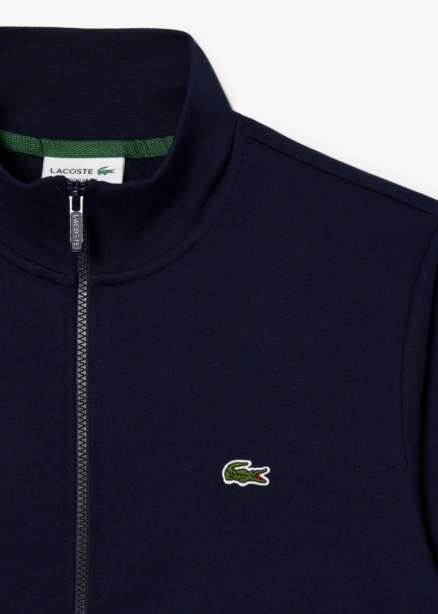 Sweat zippé Lacoste marine - French Destock