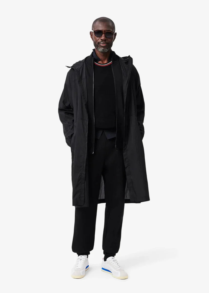 Sweat zippé Lacoste noir - French Destock