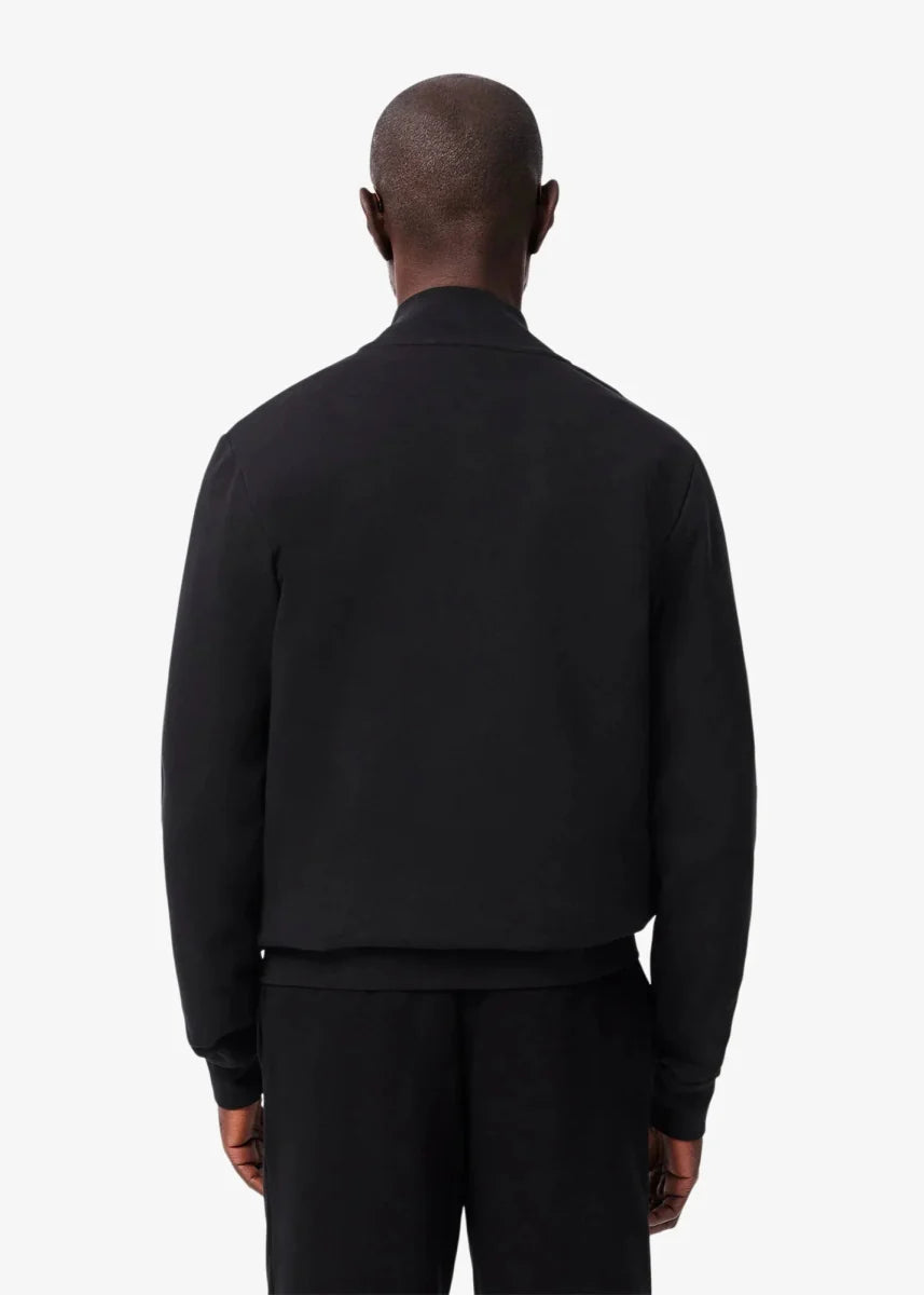 Sweat zippé Lacoste noir - French Destock