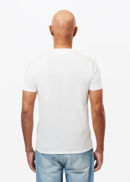 T-shirt Lacoste blanc - French Destock