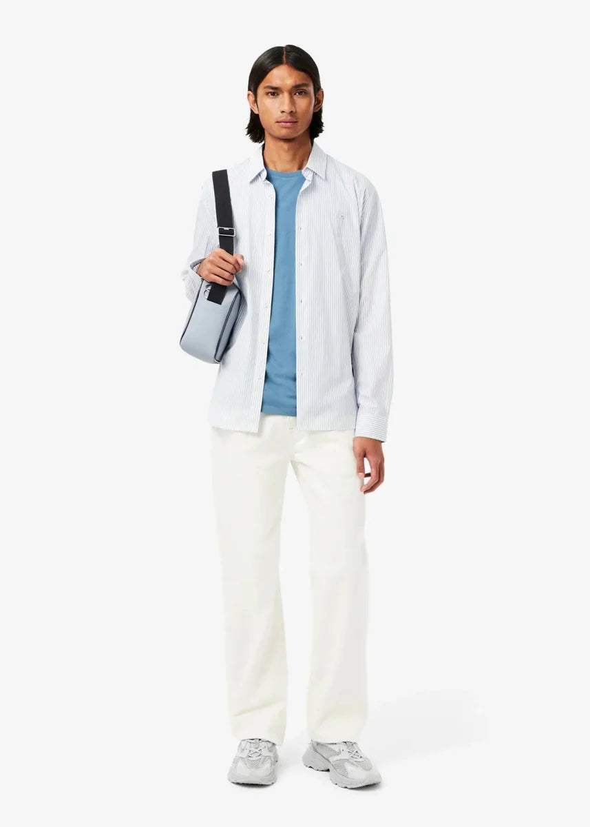 T-shirt Lacoste bleu - French Destock