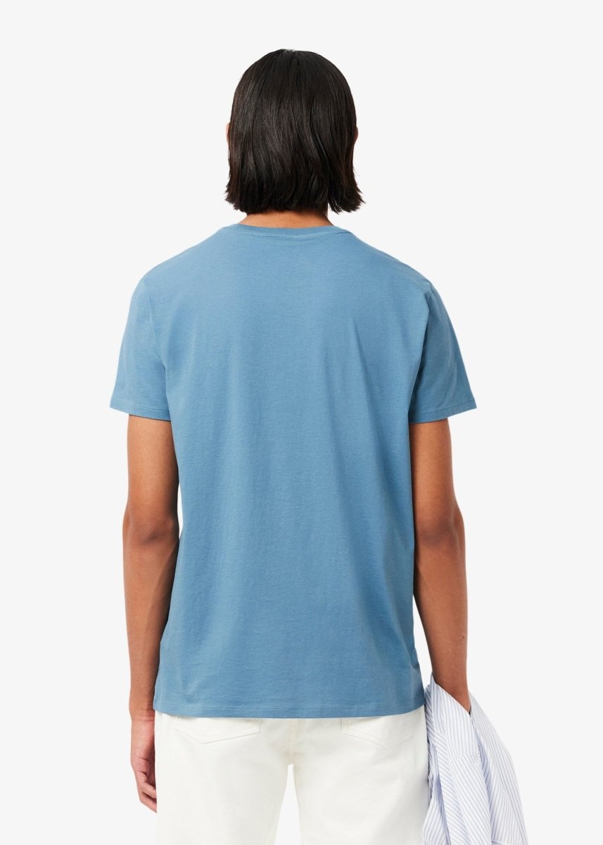 T-shirt Lacoste bleu - French Destock
