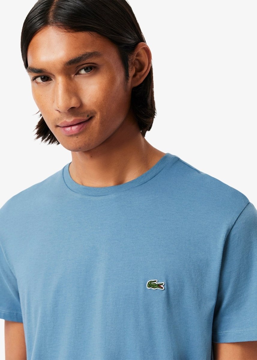 T-shirt Lacoste bleu - French Destock