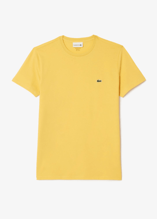 T-shirt Lacoste jaune - French Destock