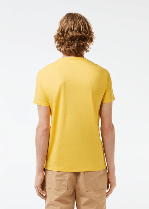T-shirt Lacoste jaune - French Destock