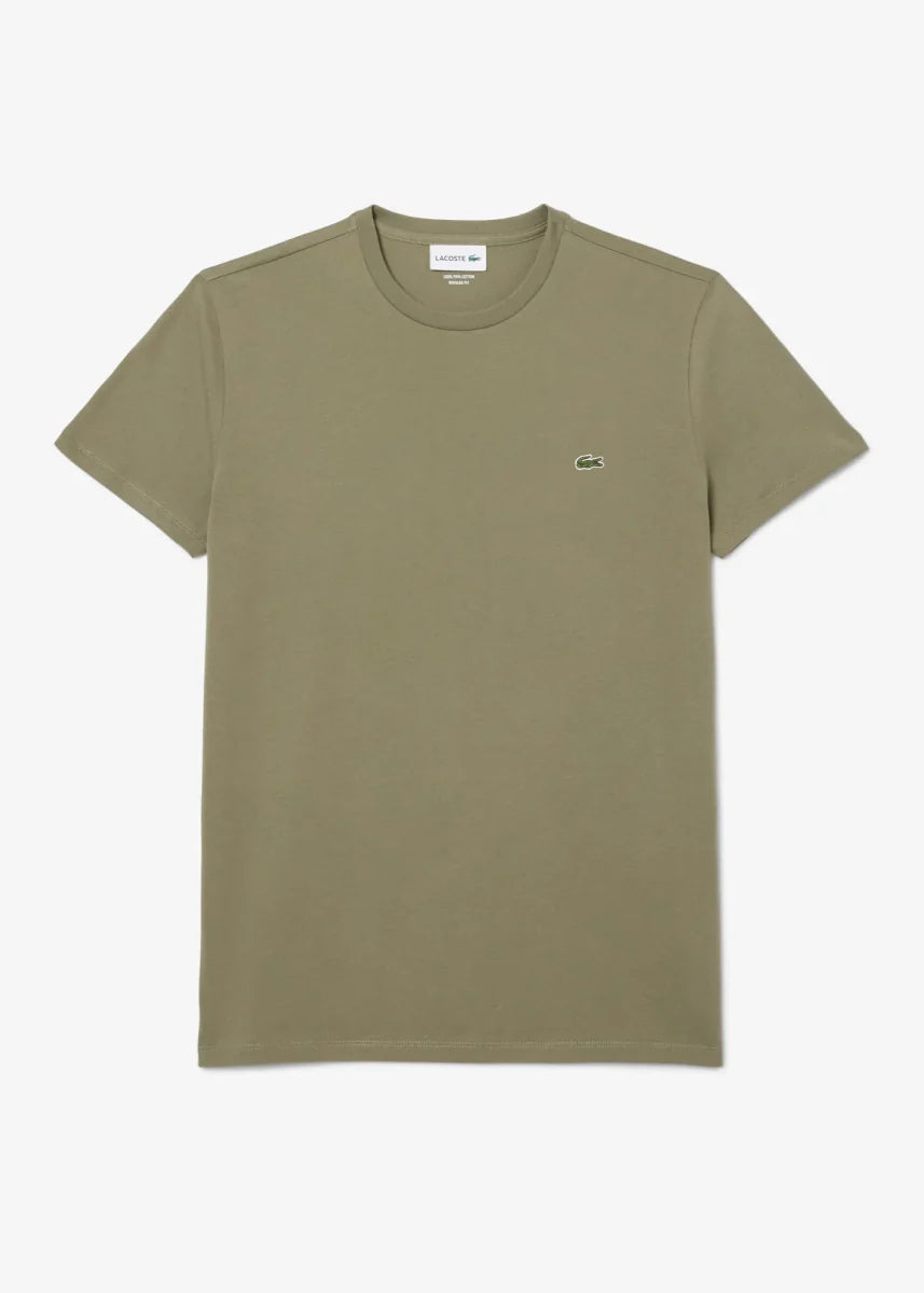 T-shirt Lacoste kaki - French Destock