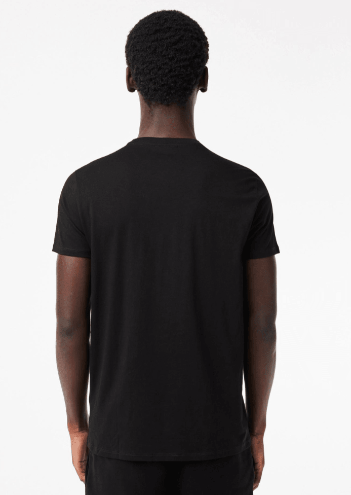 T-shirt Lacoste noir - French Destock