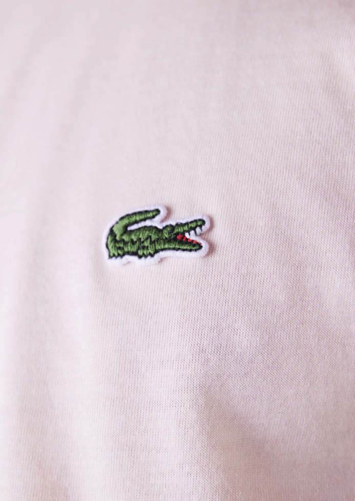 T-shirt Lacoste rose clair - French Destock