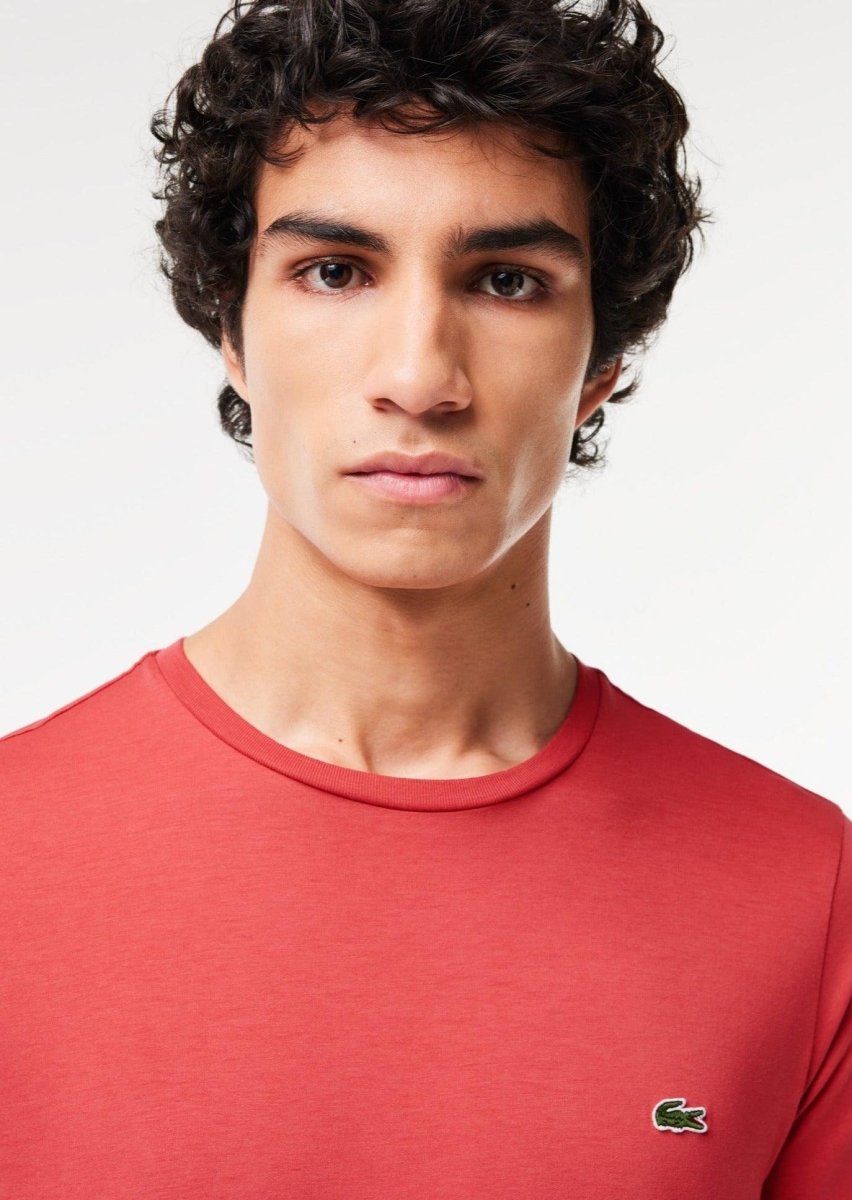 T-shirt Lacoste rouge - French Destock