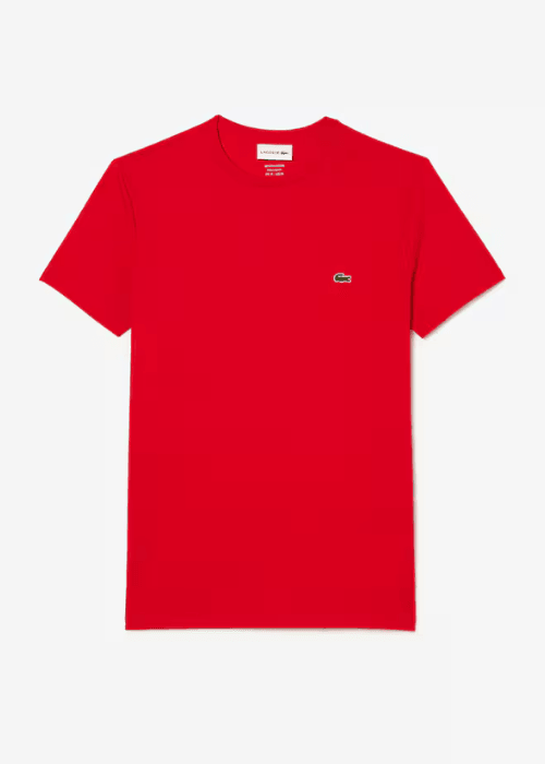 T-shirt Lacoste rouge - French Destock