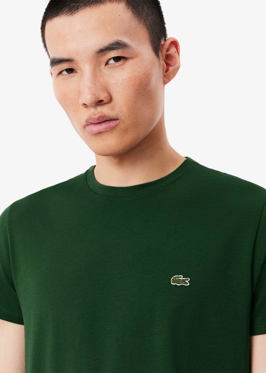 T-shirt Lacoste vert foncé - French Destock