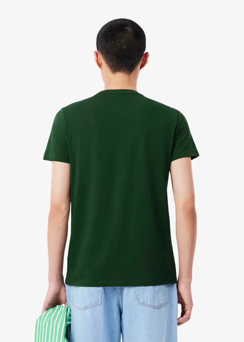 T-shirt Lacoste vert foncé - French Destock