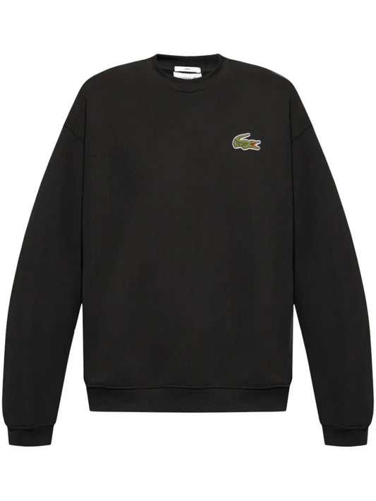 badge fleece sweatshirt - French Destock