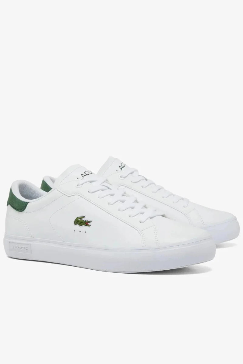 Baskets Lacoste blanches - French Destock