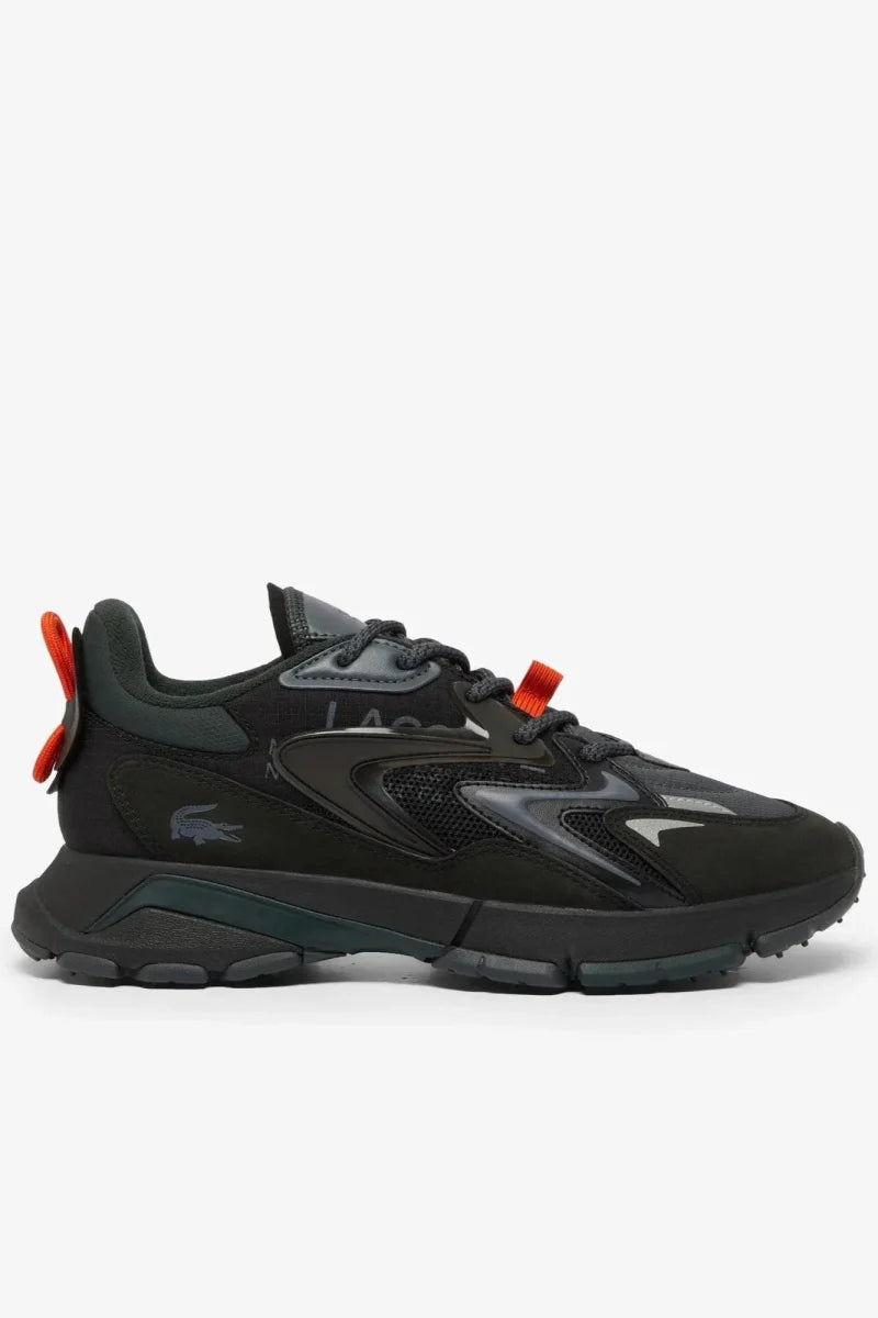 Baskets Lacoste noires - French Destock