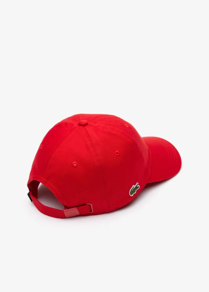Casquette Lacoste rouge - French Destock