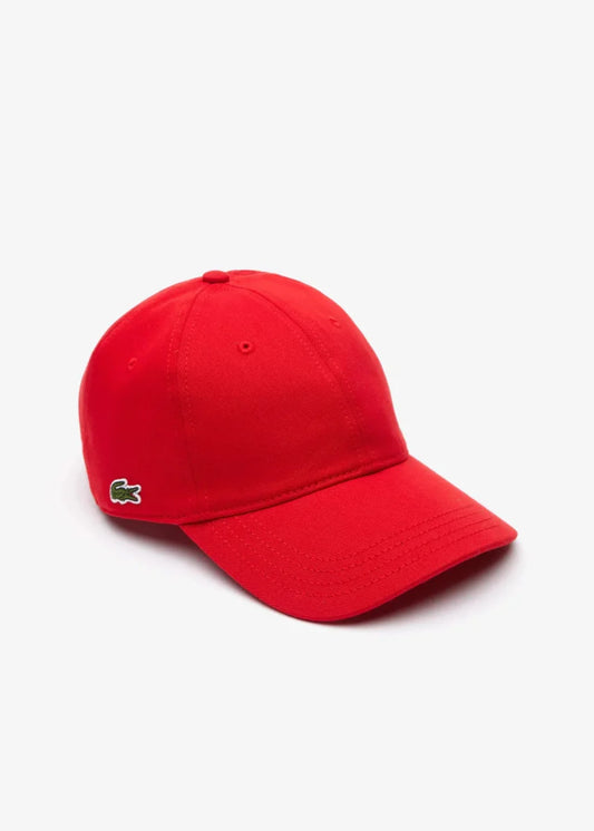 Casquette Lacoste rouge - French Destock