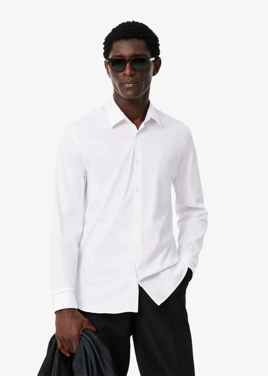 Chemise Lacoste blanche - French Destock