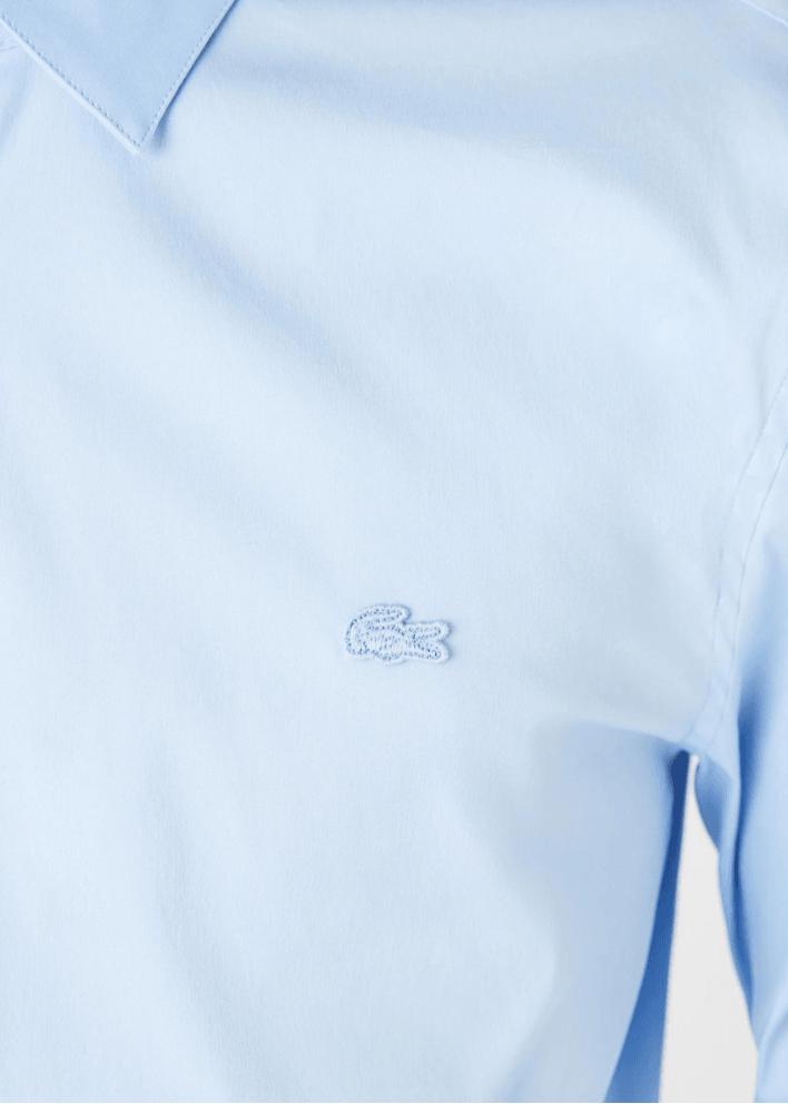 Chemise Lacoste bleue - French Destock