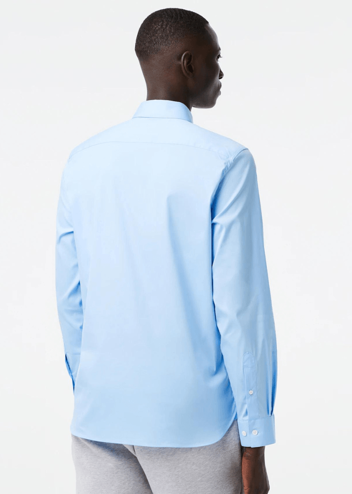 Chemise Lacoste bleue - French Destock