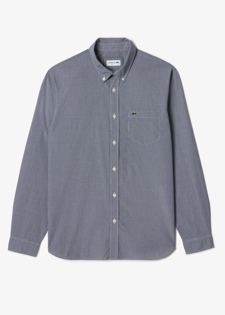 Chemise vichy Lacoste marine - French Destock