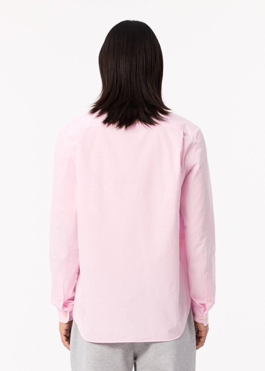 Chemise vichy Lacoste rose - French Destock