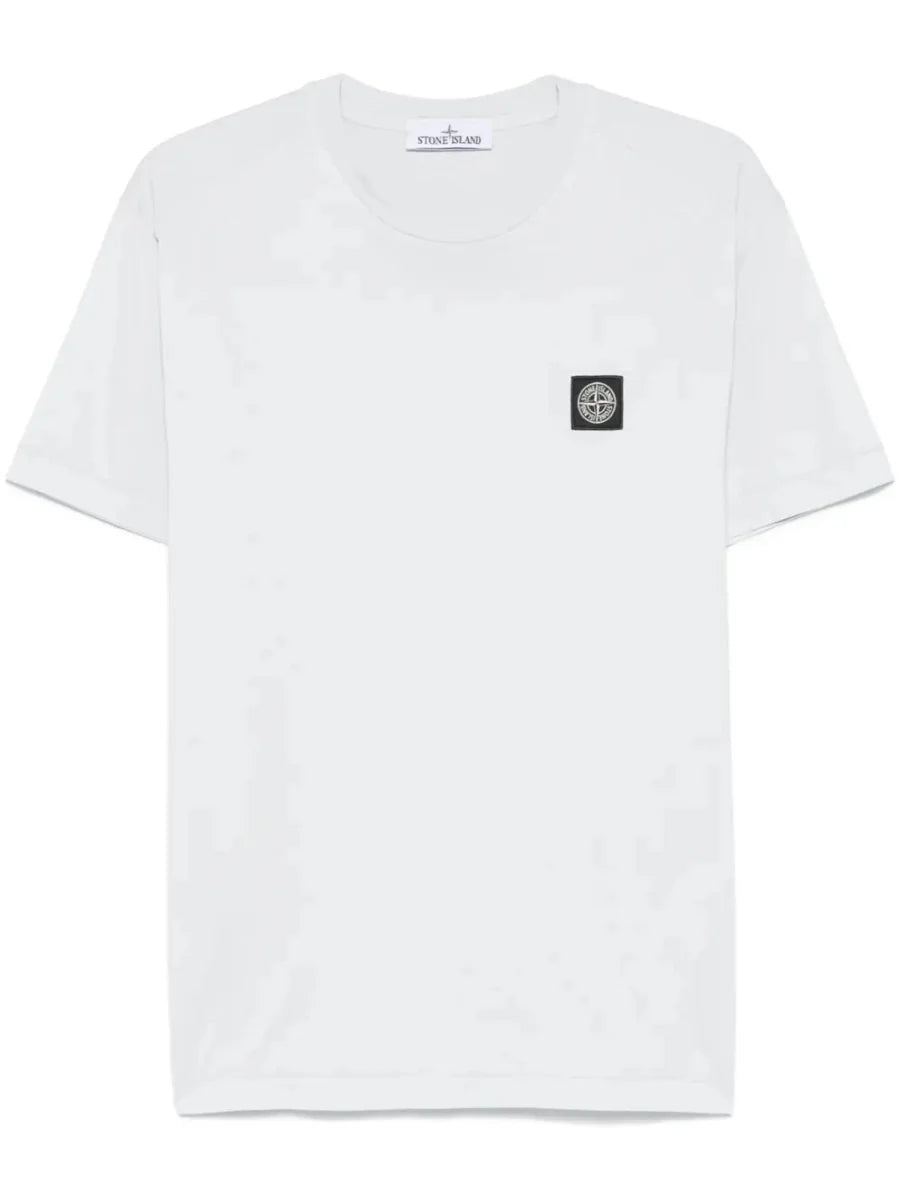 Compass - patch cotton T-shirt - French Destock