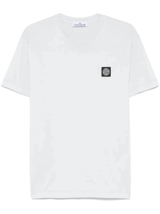 Compass - patch cotton T-shirt - French Destock