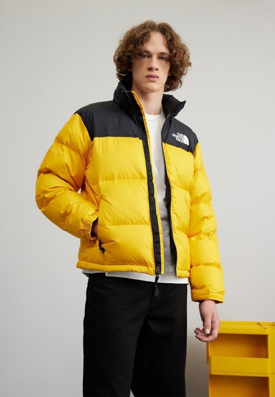 Doudoune TNF NUPTSE Unisex - Jaune - French Destock