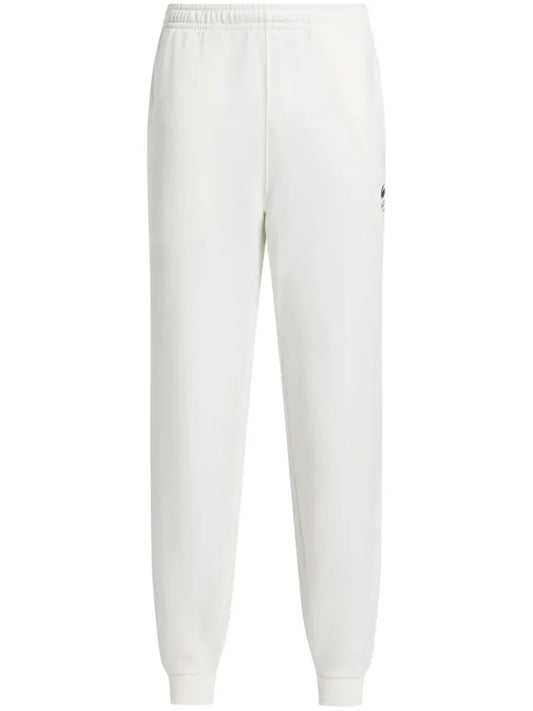 logo - embroidered track pants - French Destock
