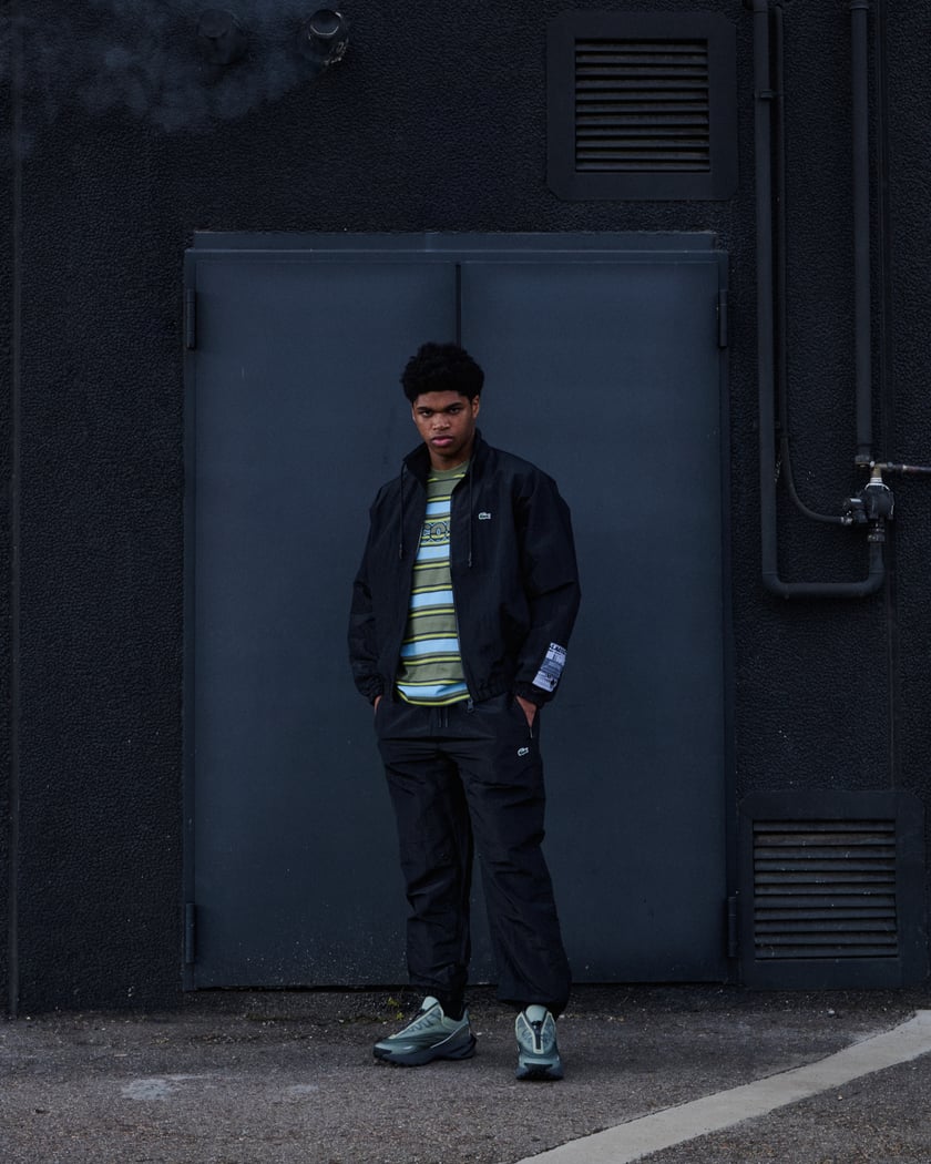 Men's Cropped Track Jacket - French Destock