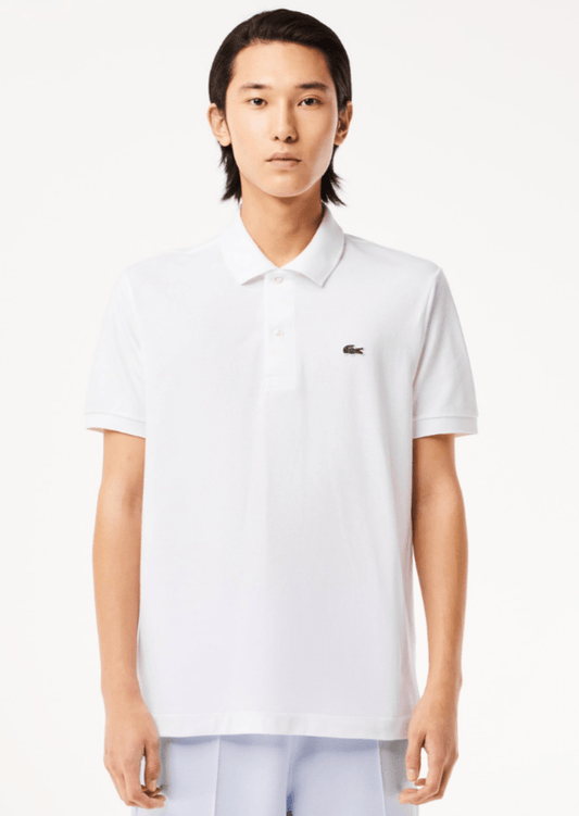Polo L.12.12 Lacoste blanc - French Destock