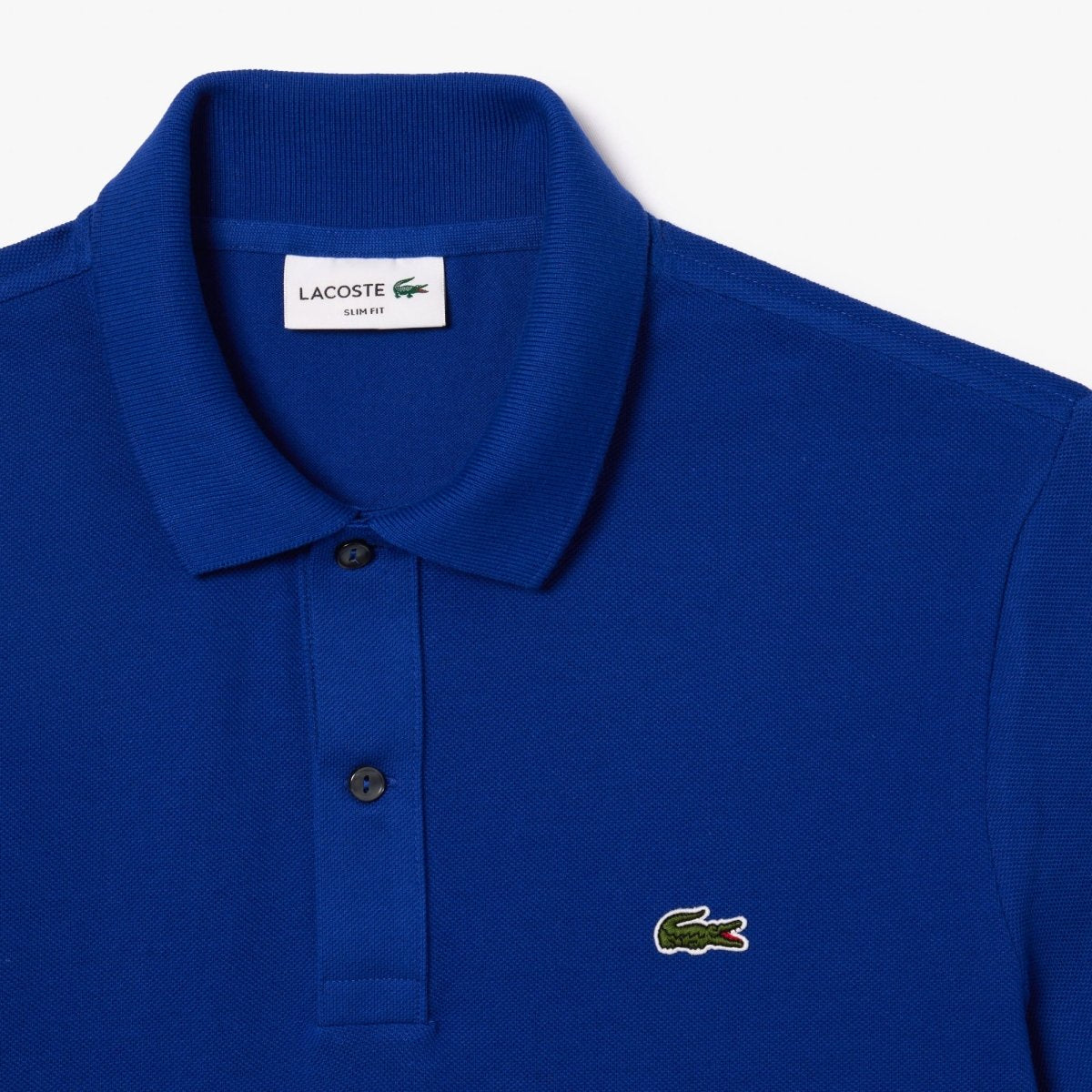 Polo L.12.12 Lacoste bleu - French Destock