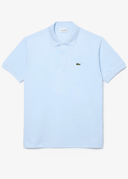 Polo L.12.12 Lacoste bleu clair - French Destock