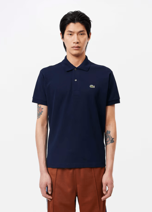 Polo L.12.12 Lacoste marine - French Destock