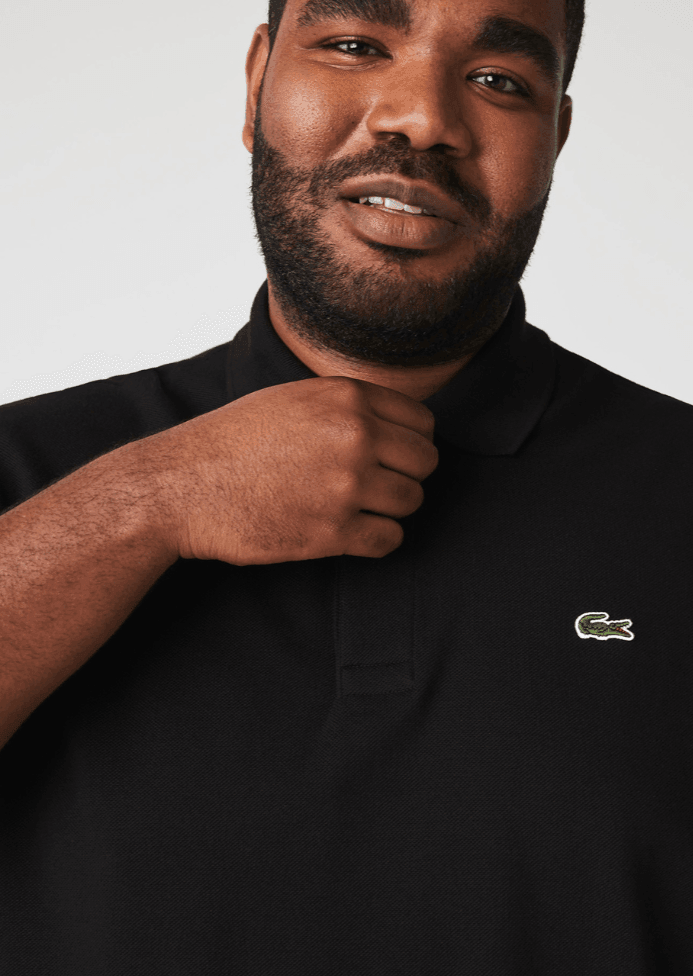 Polo L.12.12 Lacoste noir - French Destock
