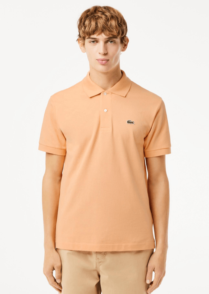 Polo L.12.12 Lacoste orange - French Destock