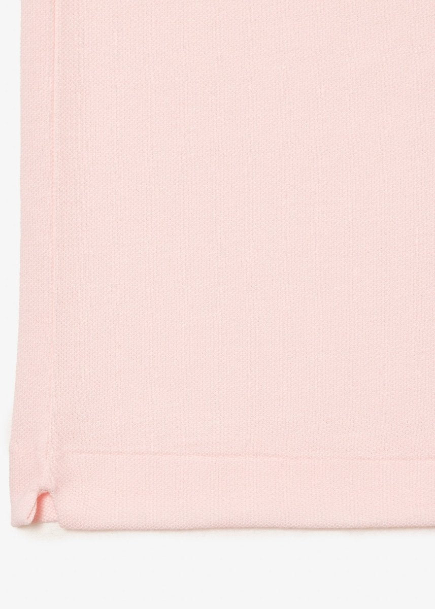 Polo L.12.12 Lacoste rose clair - French Destock