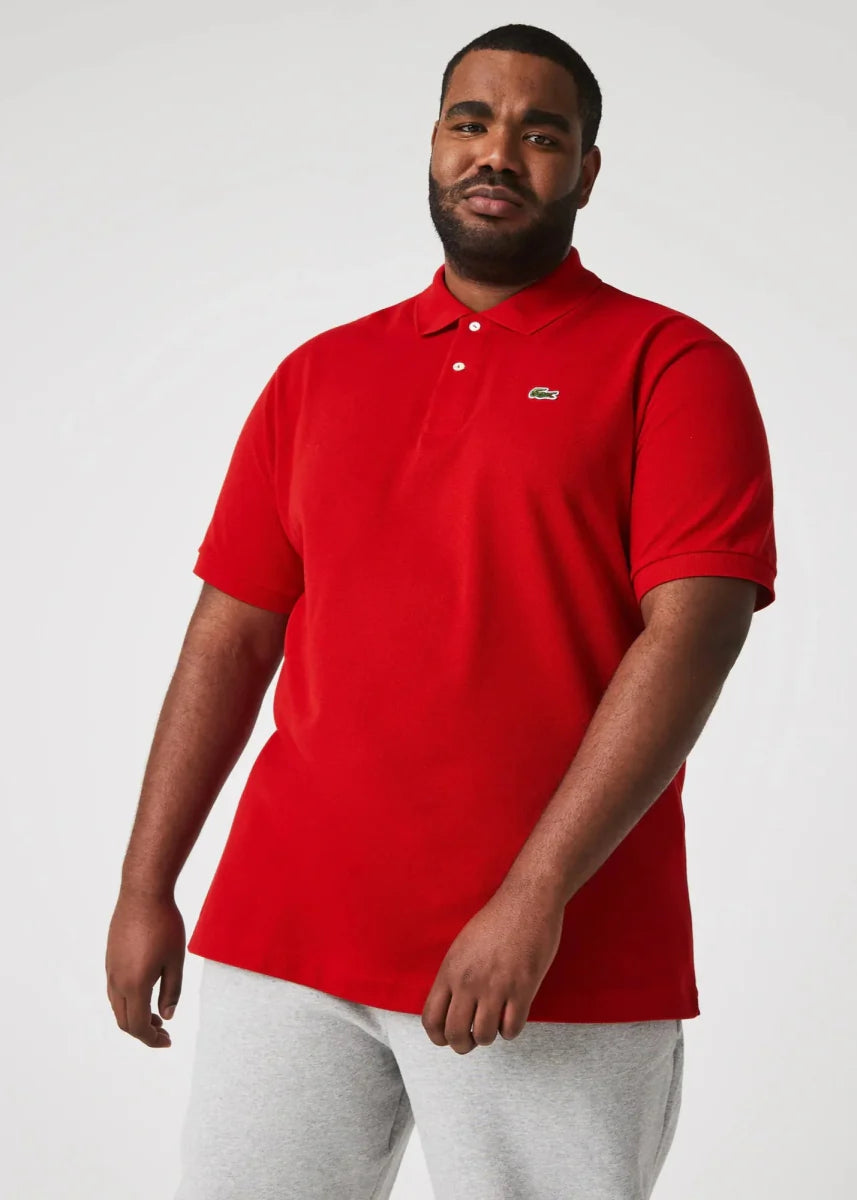 Polo L.12.12 Lacoste rouge - French Destock