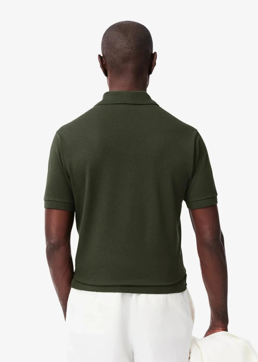 Polo L.12.12 Lacoste vert - French Destock