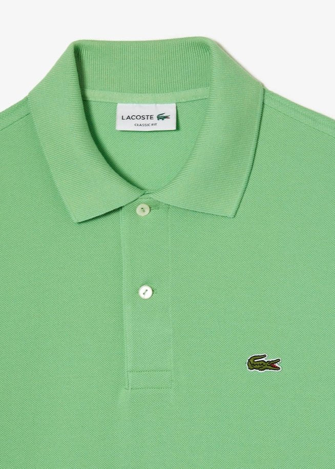 Polo L.12.12 Lacoste vert - French Destock