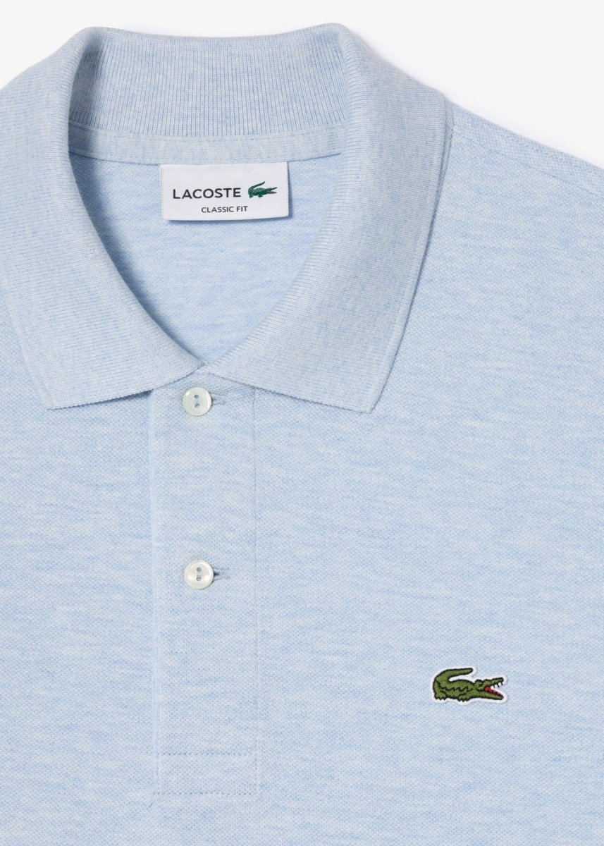 Polo Lacoste bleu chiné - French Destock