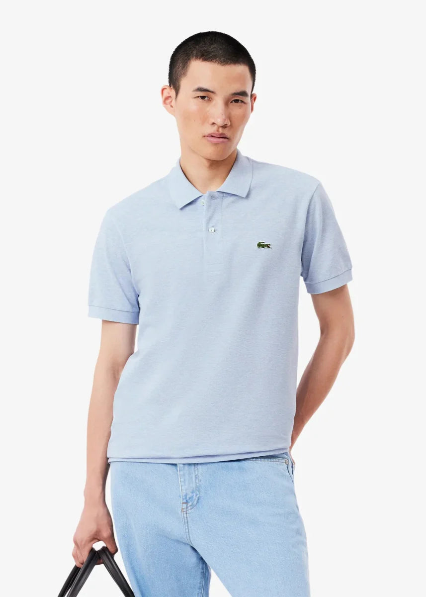 Polo Lacoste bleu chiné - French Destock