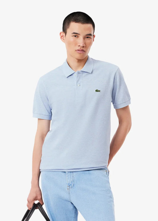 Polo Lacoste bleu chiné - French Destock